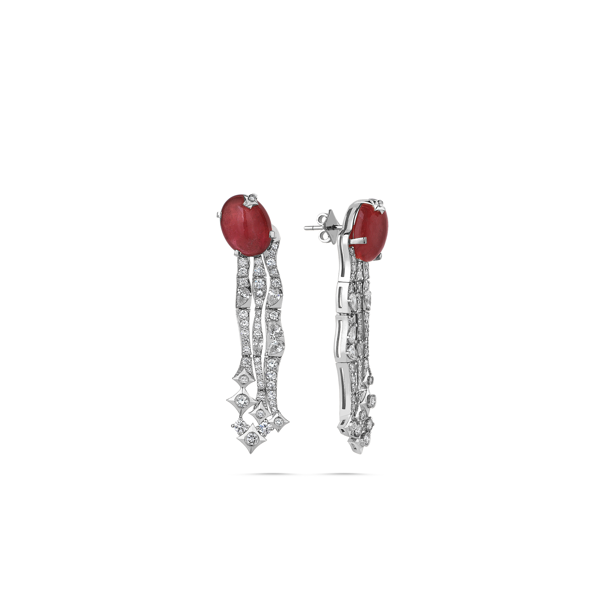 Glory Earring White Gold