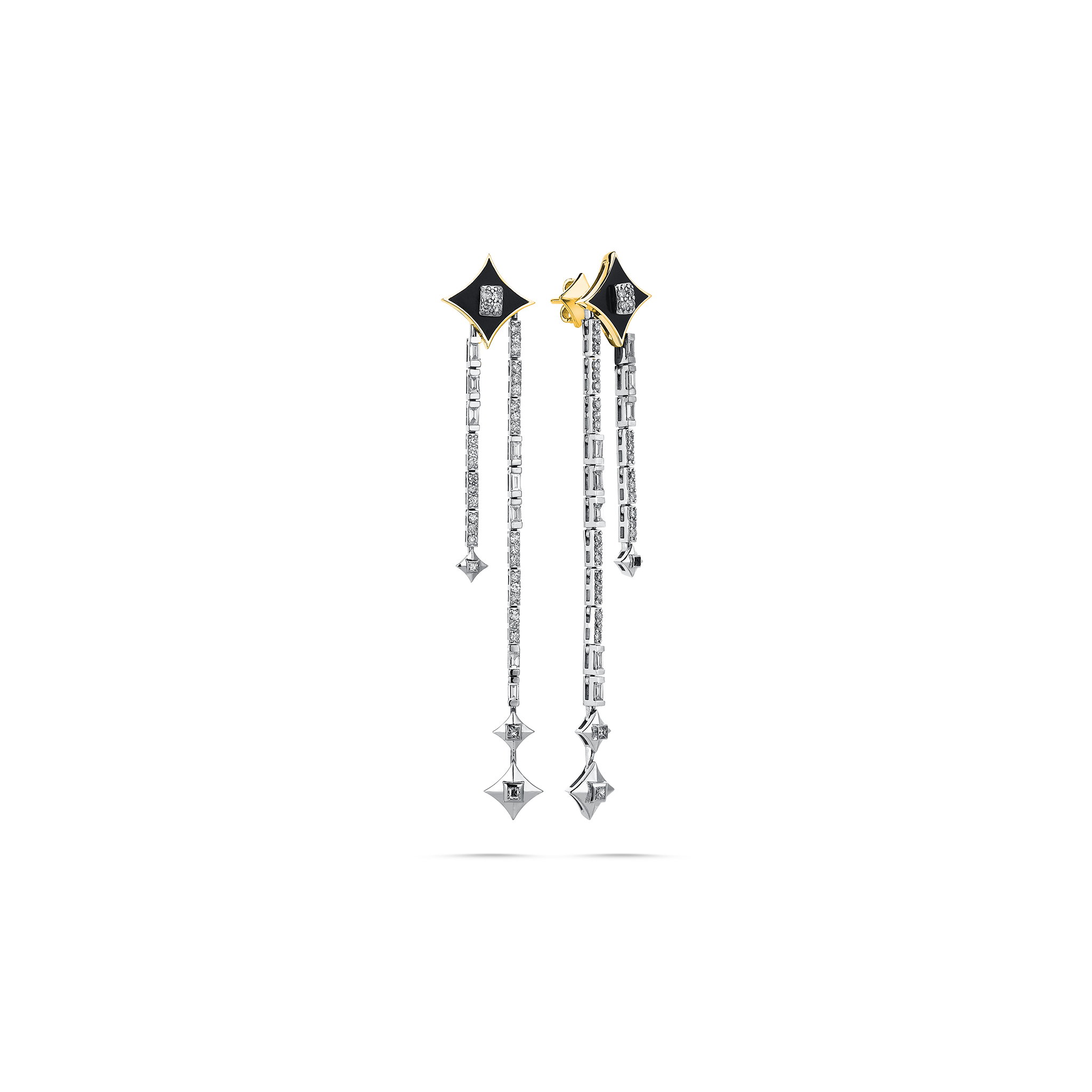 Iconic Diamond Earring Yellow Gold