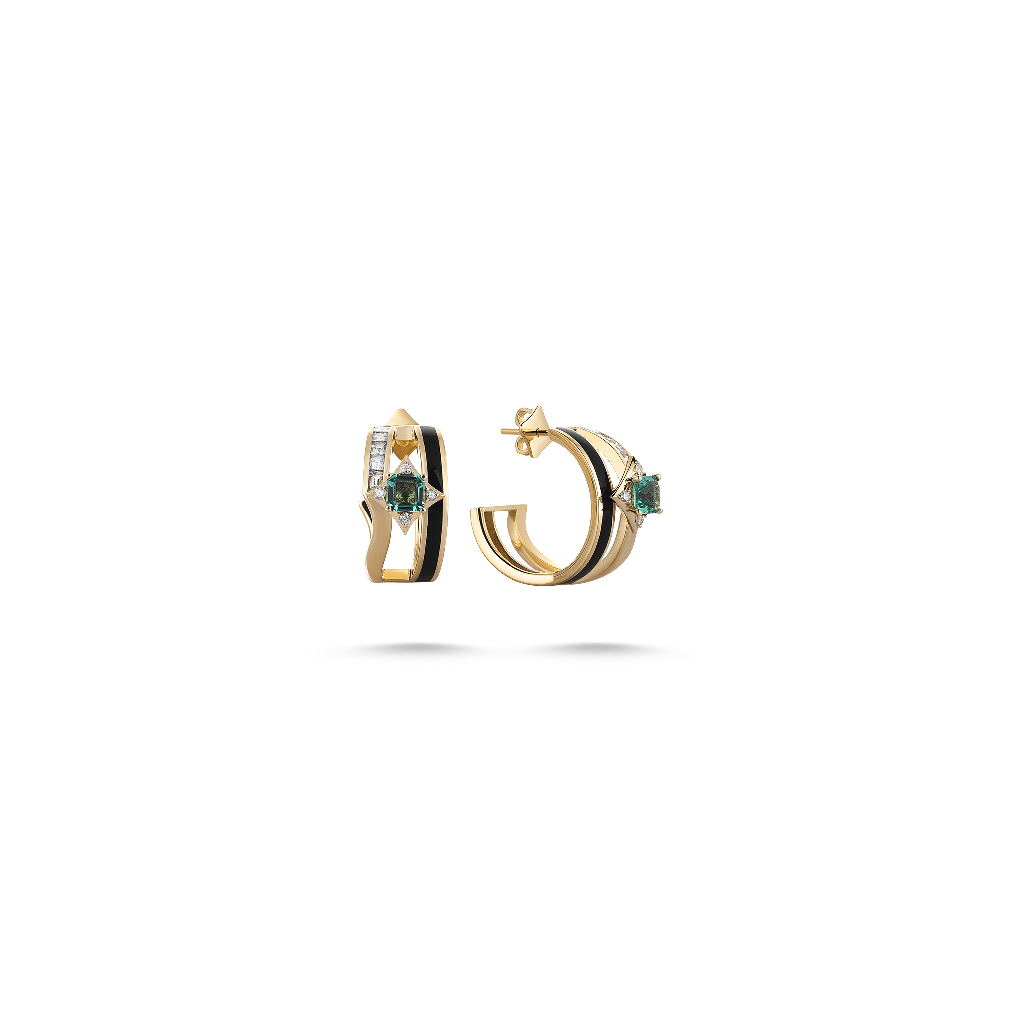 Iconic Hoop Earring Yellow Gold