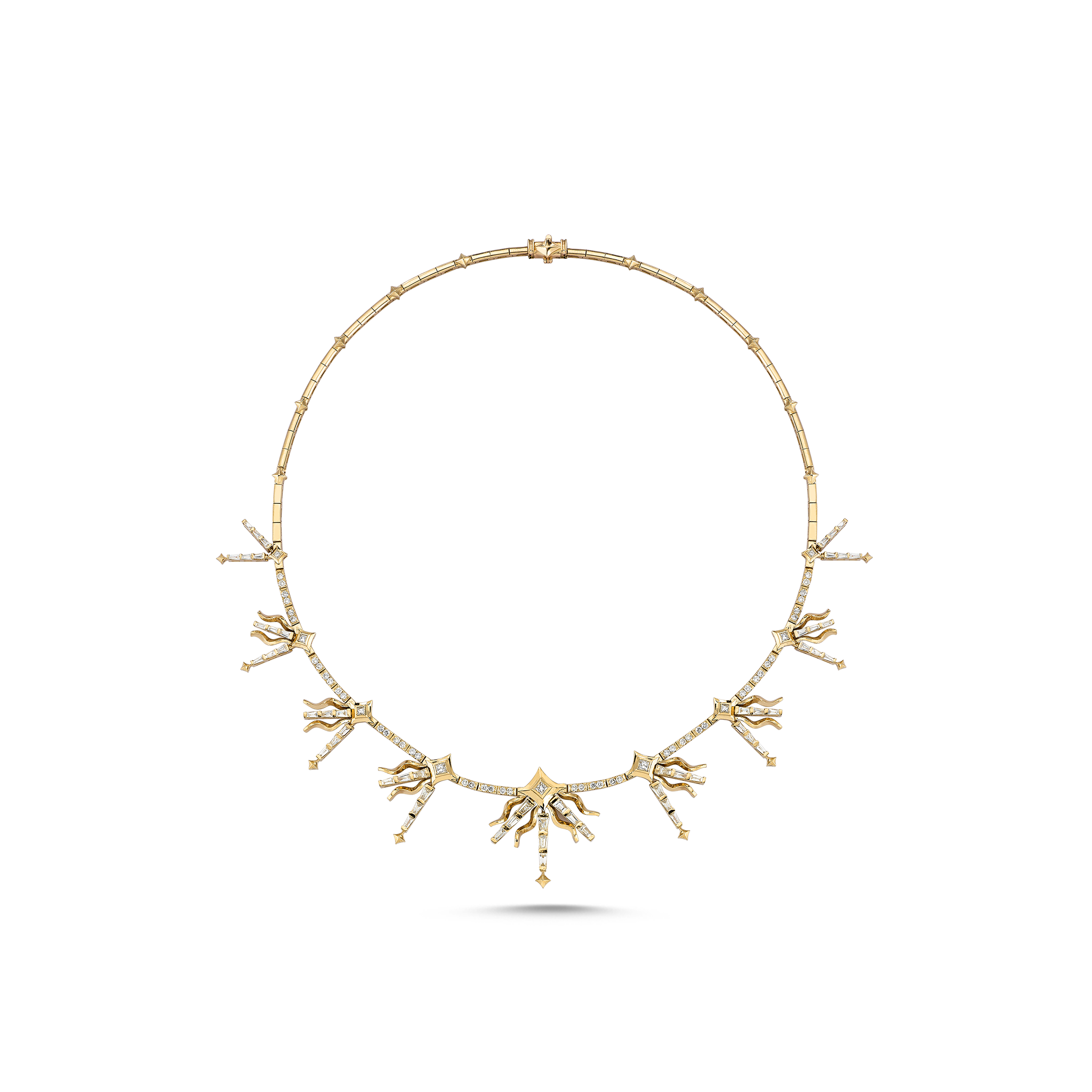 Magnificient Hera Necklace Yellow Gold