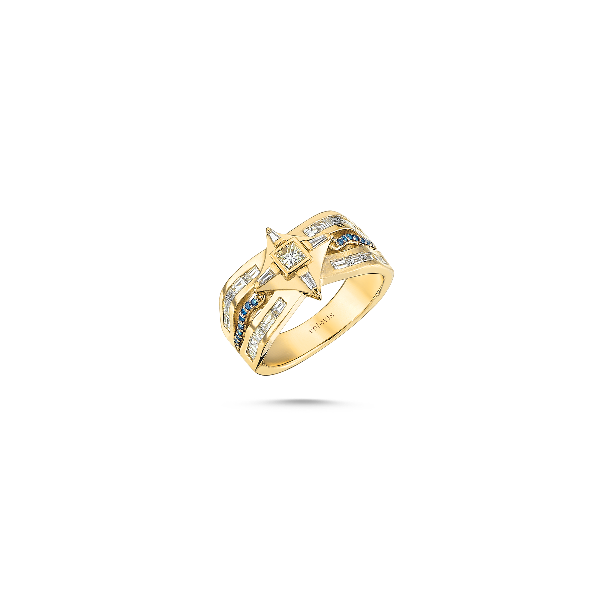 Infinity Ring Yellow Gold