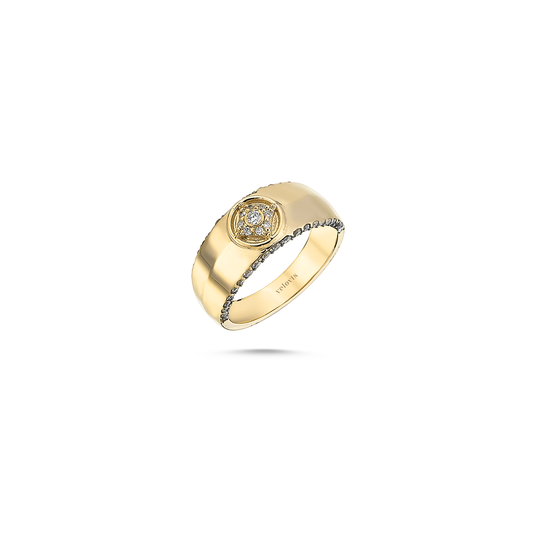 Gratitude Star Ring Yellow Gold