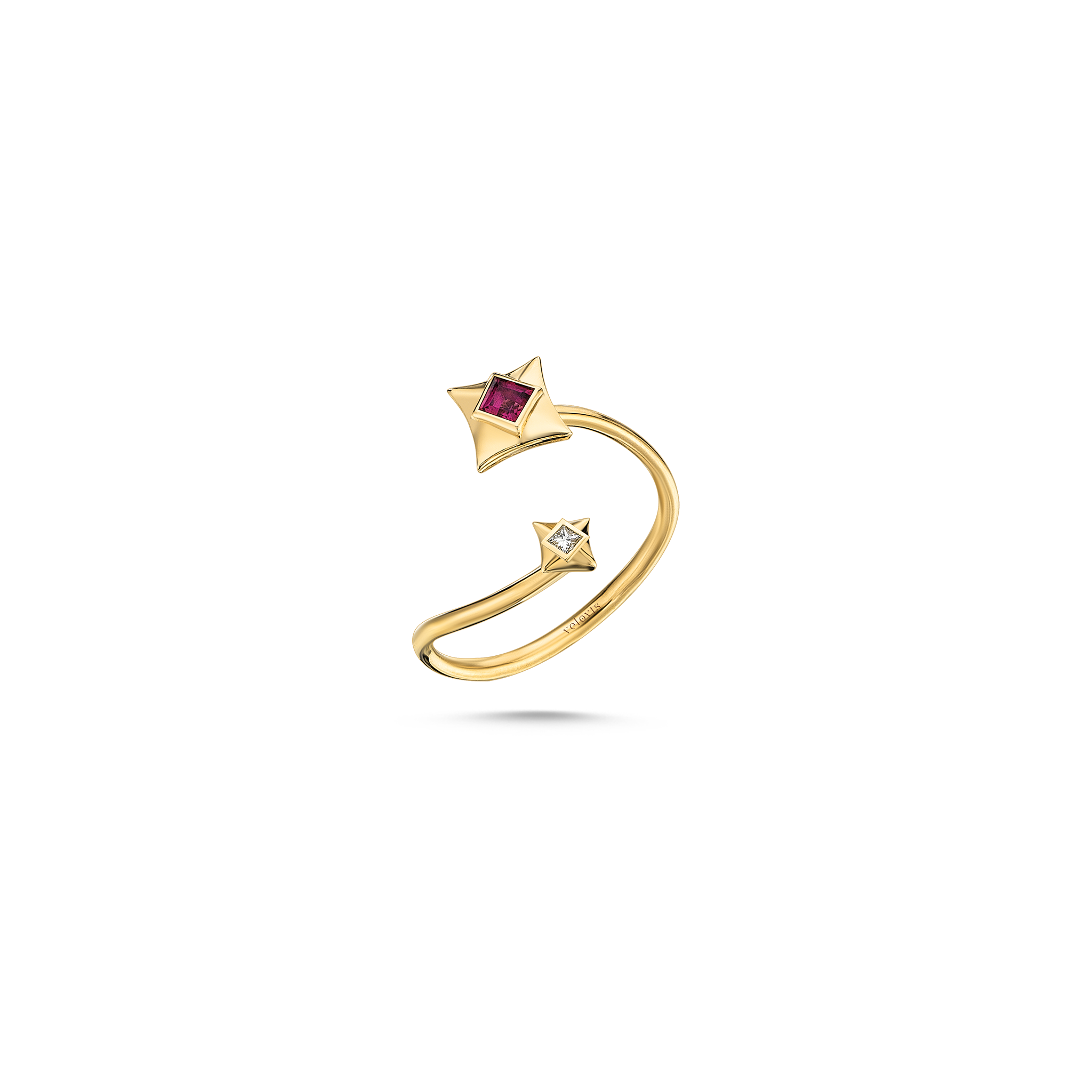 Meander Ring Yellow Gold