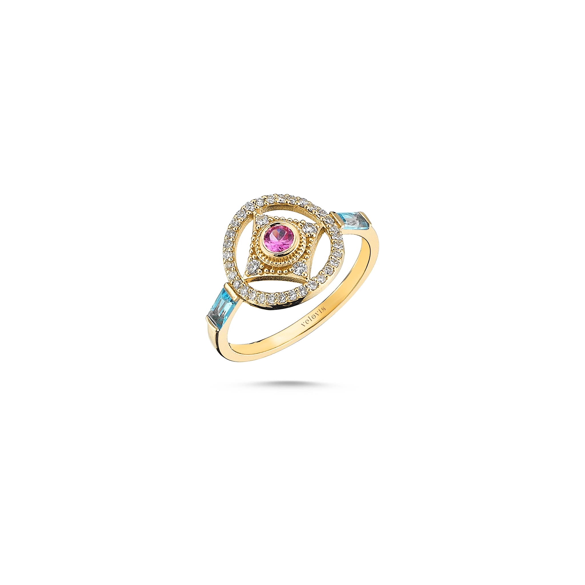 Lily Ring Yellow Gold