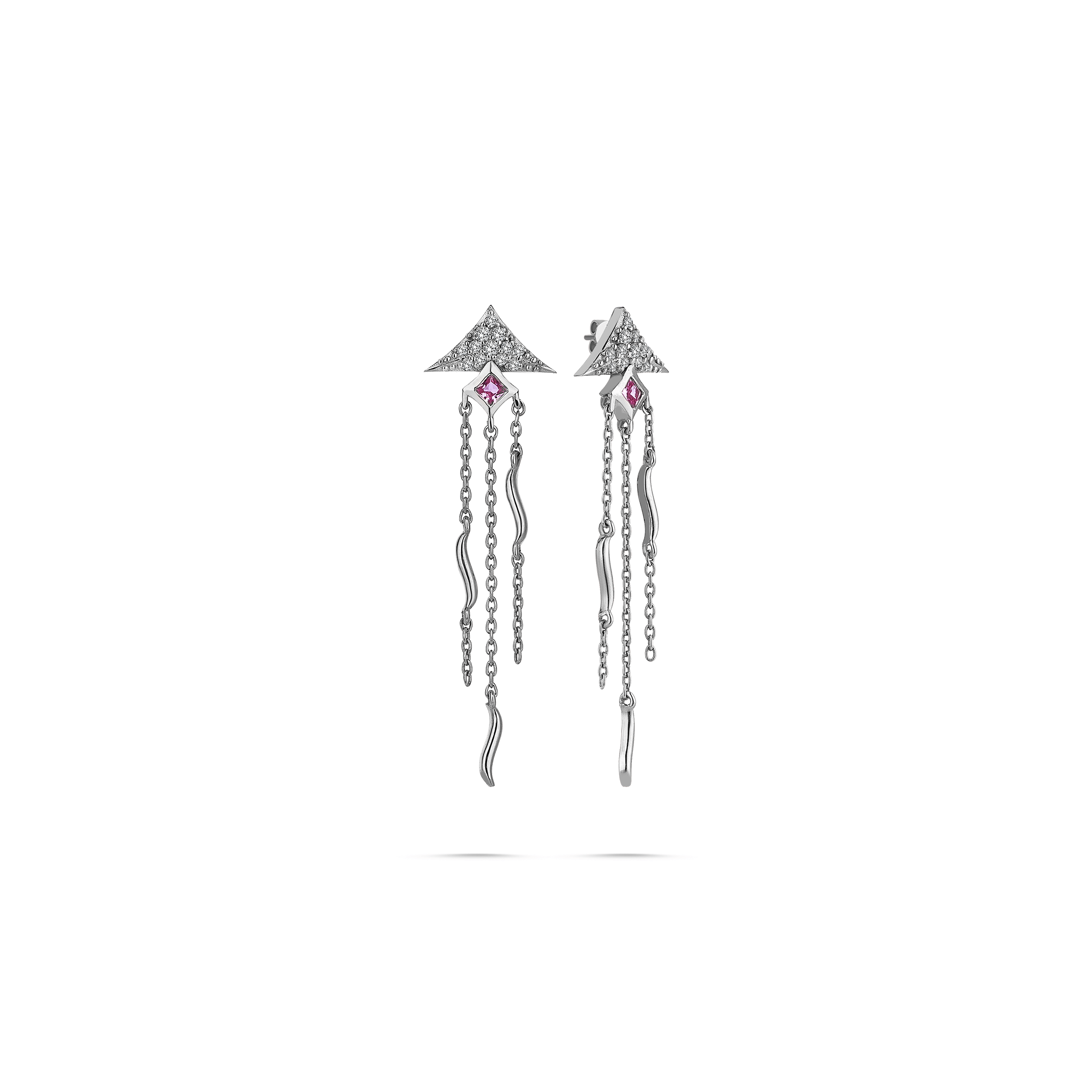 Alice Pink Earring - Velovis & Co.