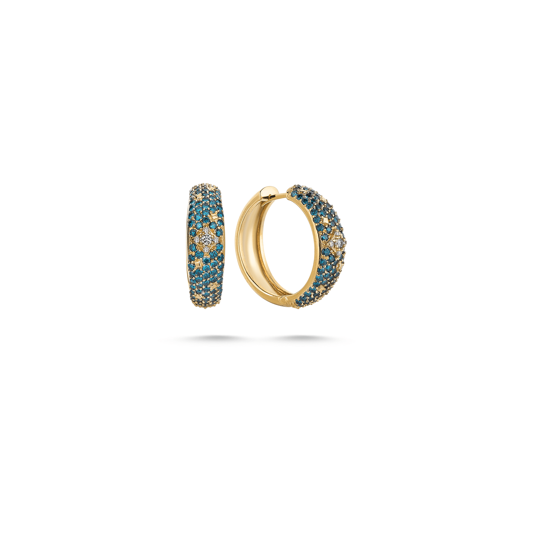 Blue Eternity Earring - Velovis & Co.