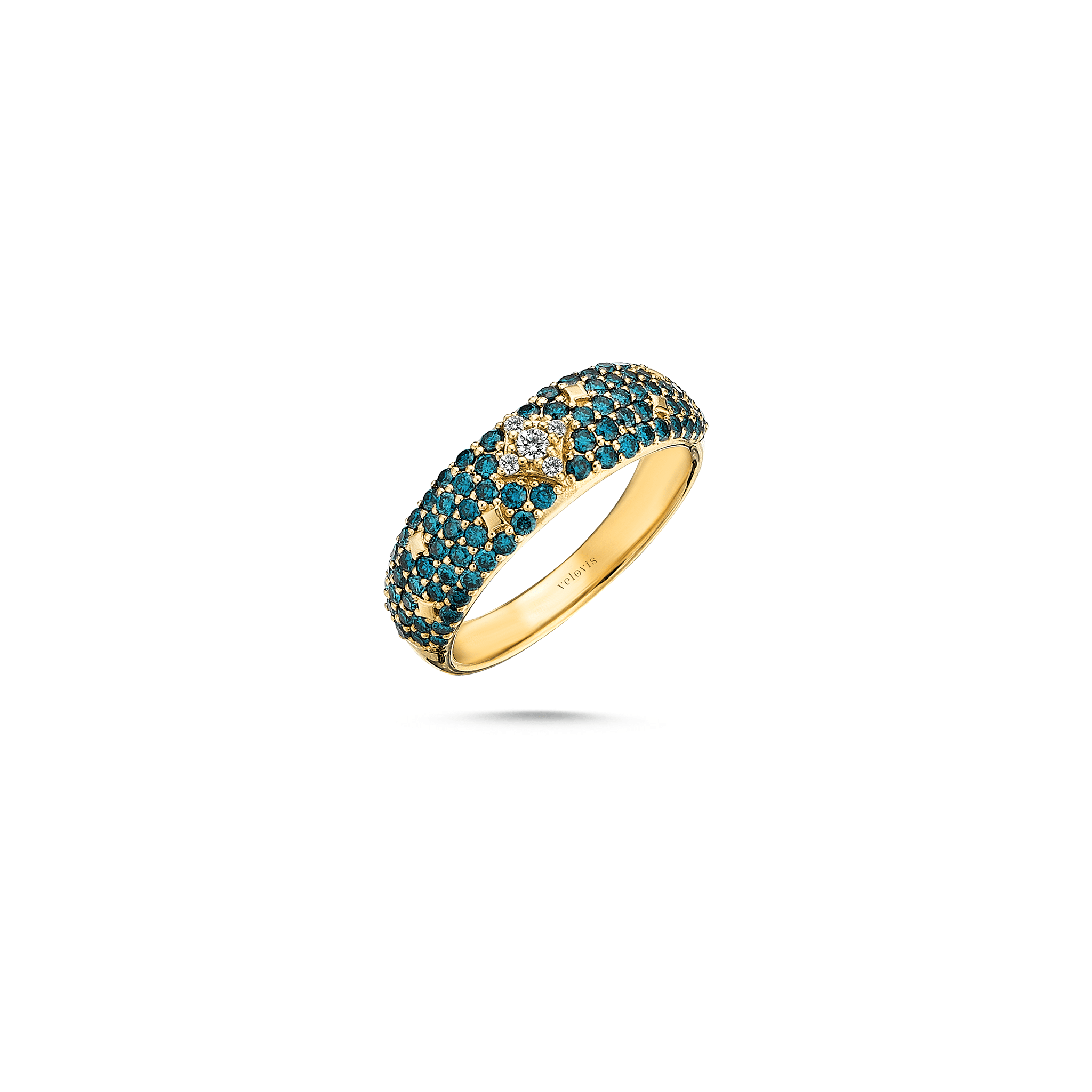 Blue Eternity Ring - Velovis & Co.