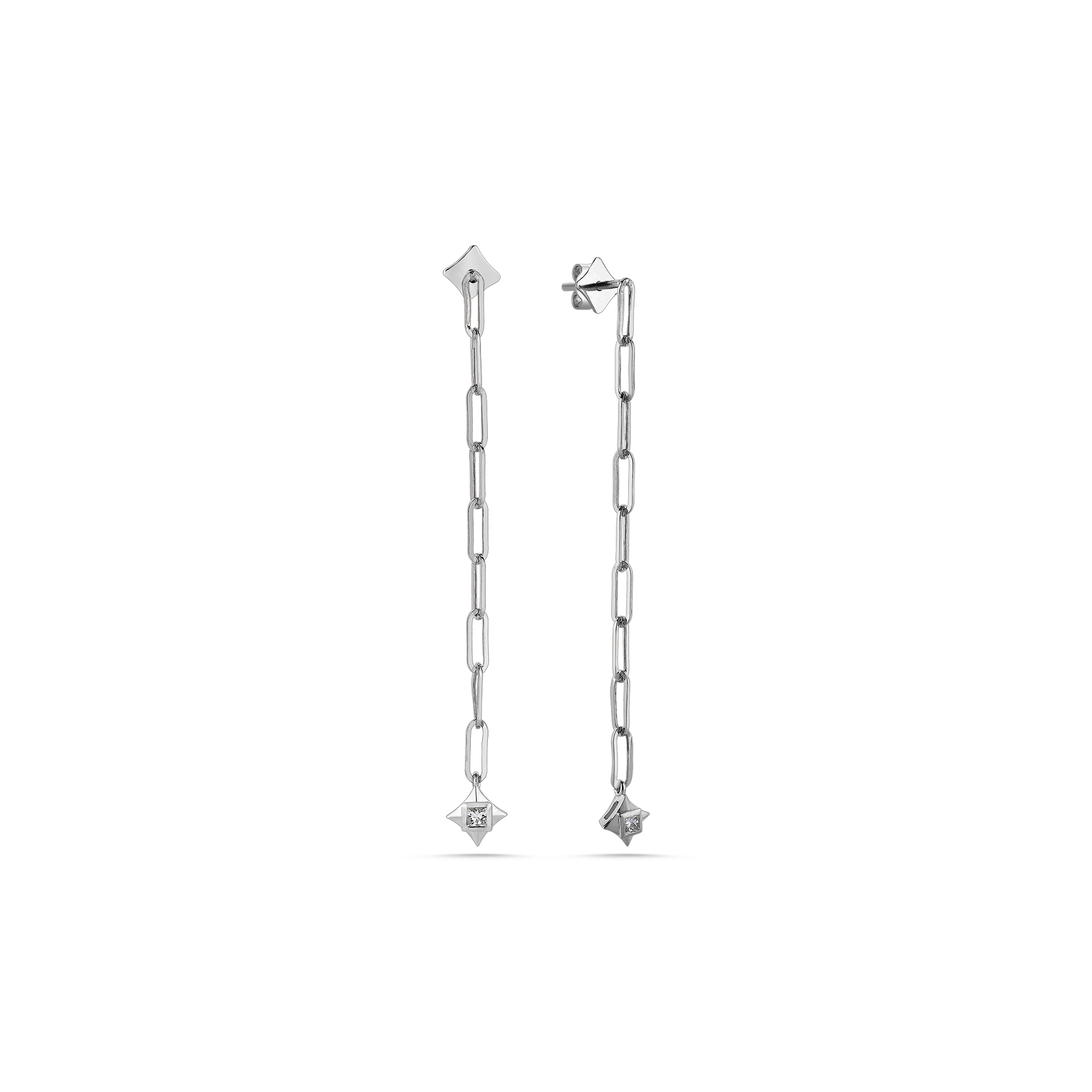 Chain Star Earring - Velovis & Co.