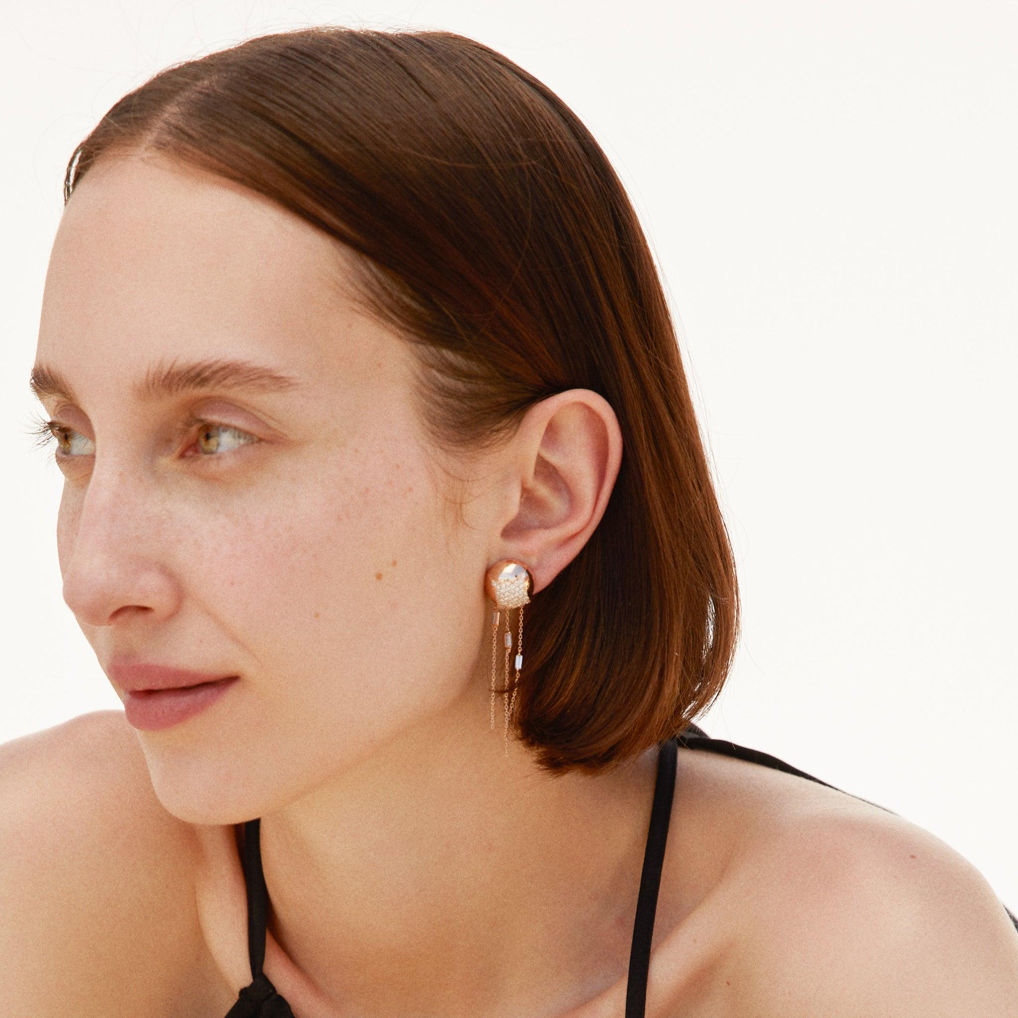 Dome Earrings - Velovis & Co.