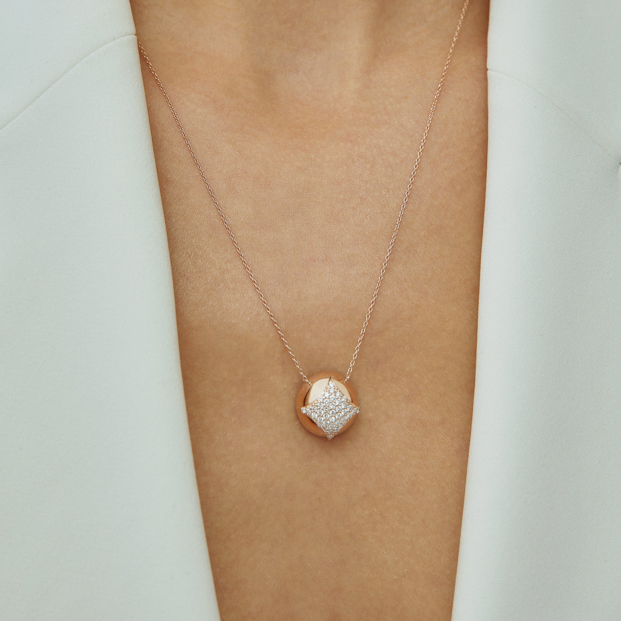 Dome Necklace - Velovis & Co.