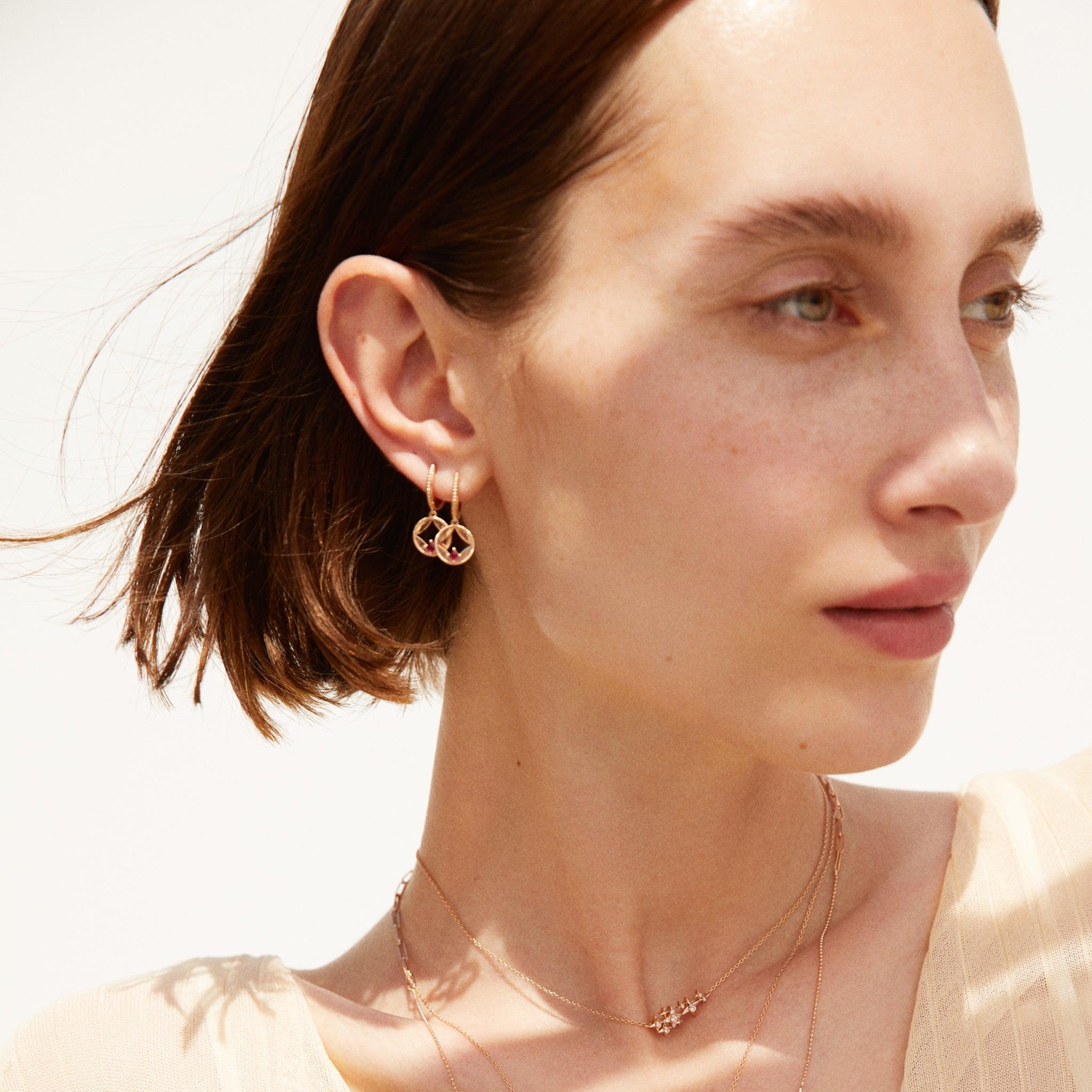 Dora Hoop Earrings - Velovis & Co.