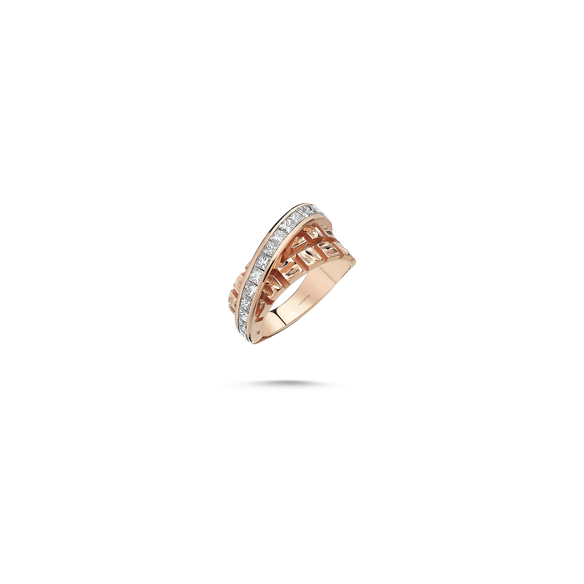 Ravenna Cross Band Ring