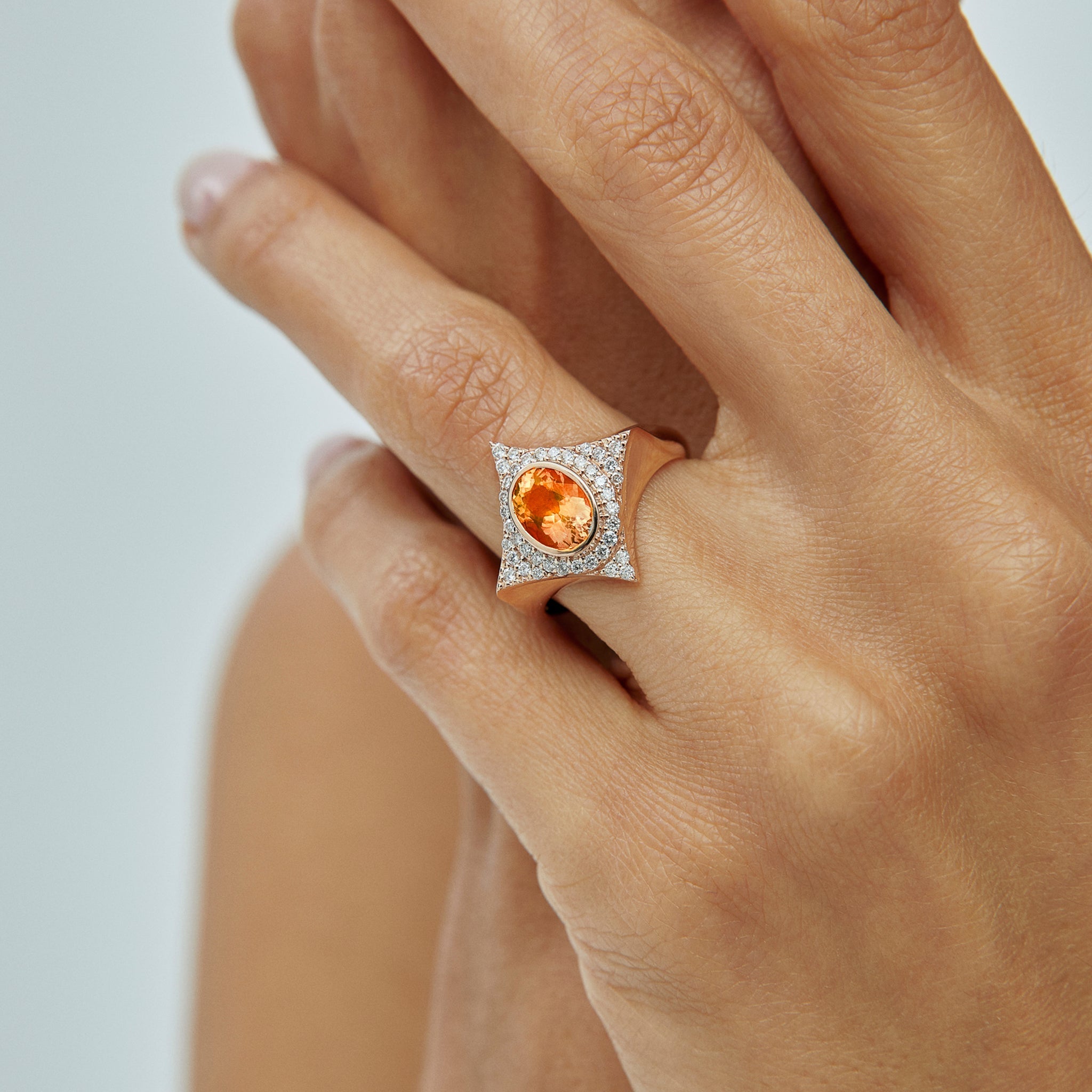 Glam Citrine Ring - Velovis & Co.