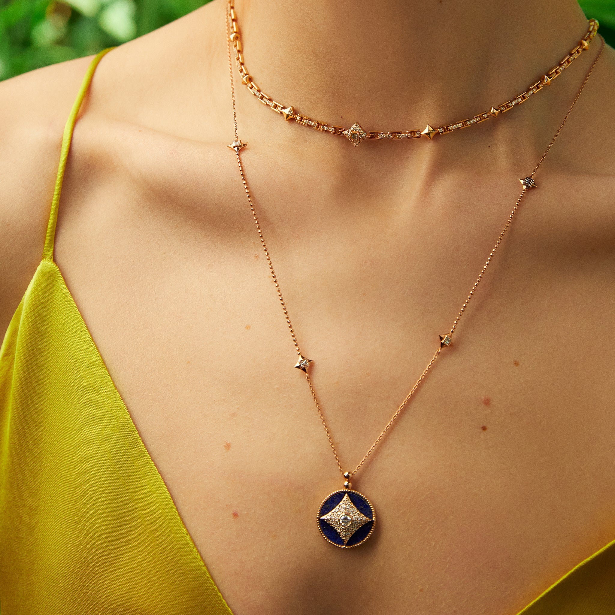 Harmony Lapis Necklace - Velovis & Co.