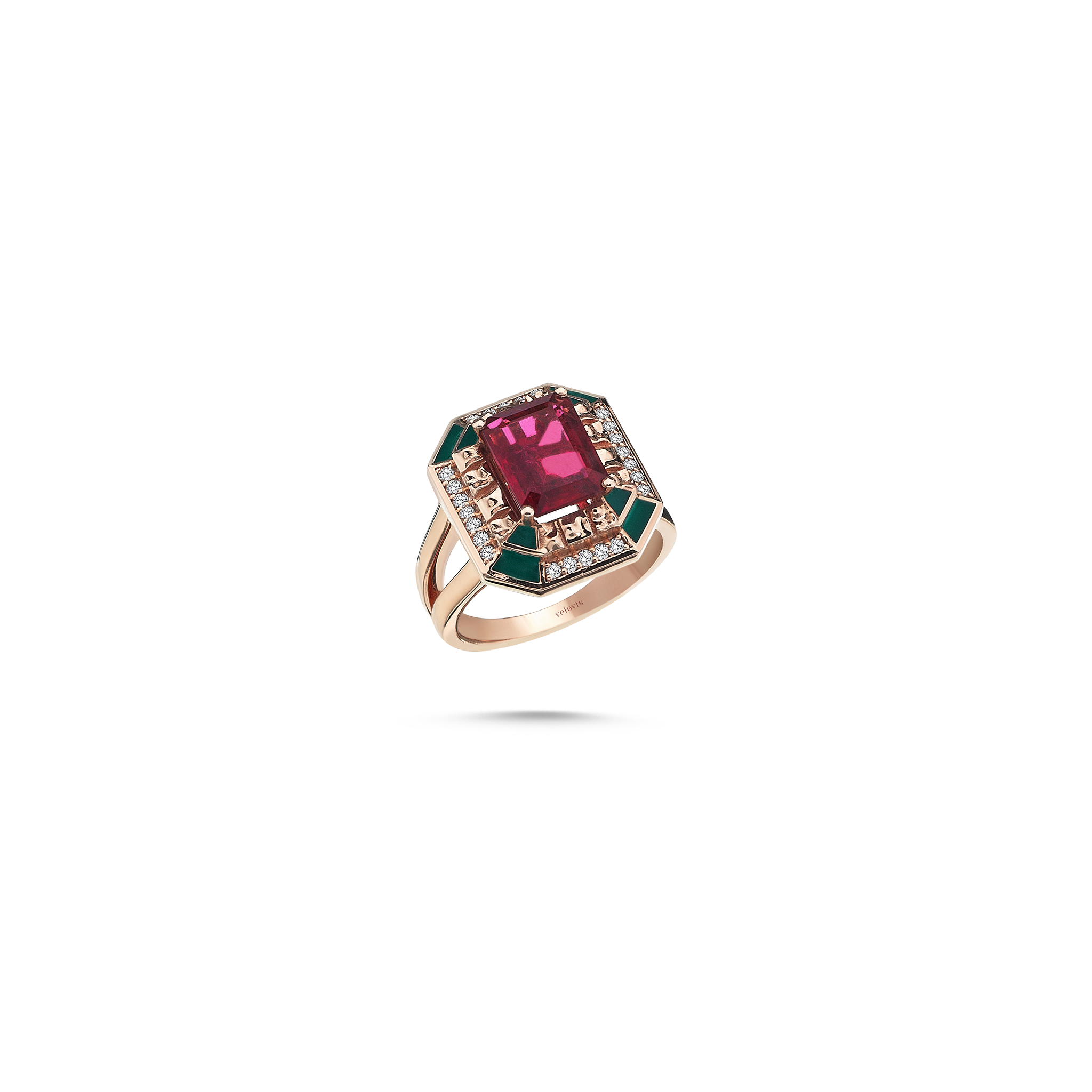 Ravenna Colorful Classic Ring
