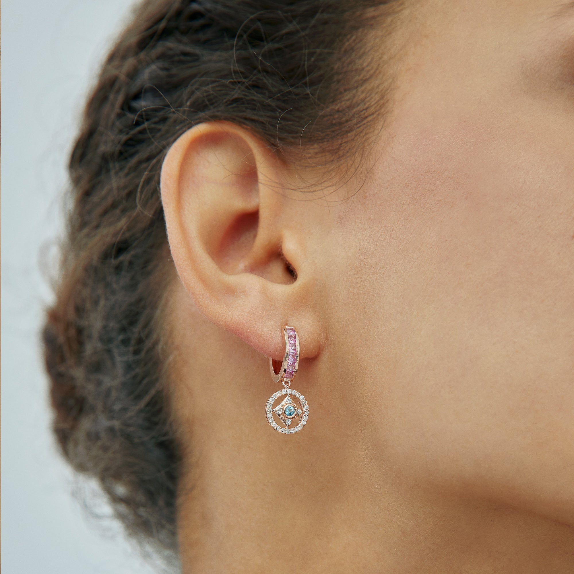 Pink Lily Earring - Velovis & Co.