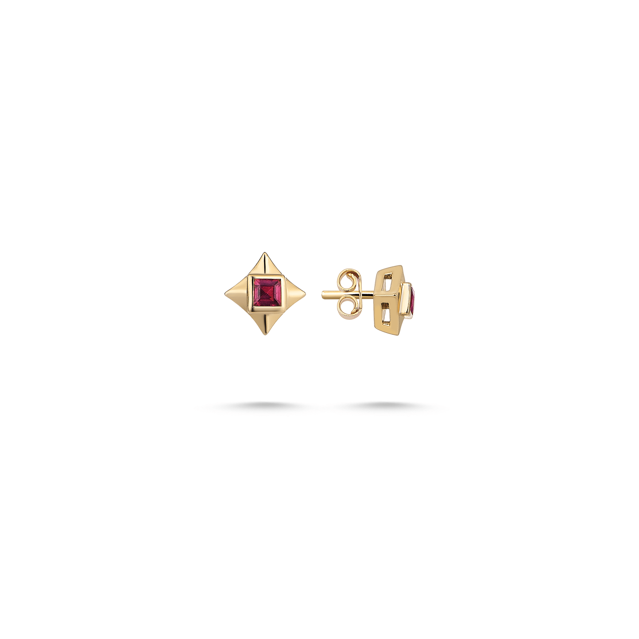 Pink Stud Earring - Velovis & Co.