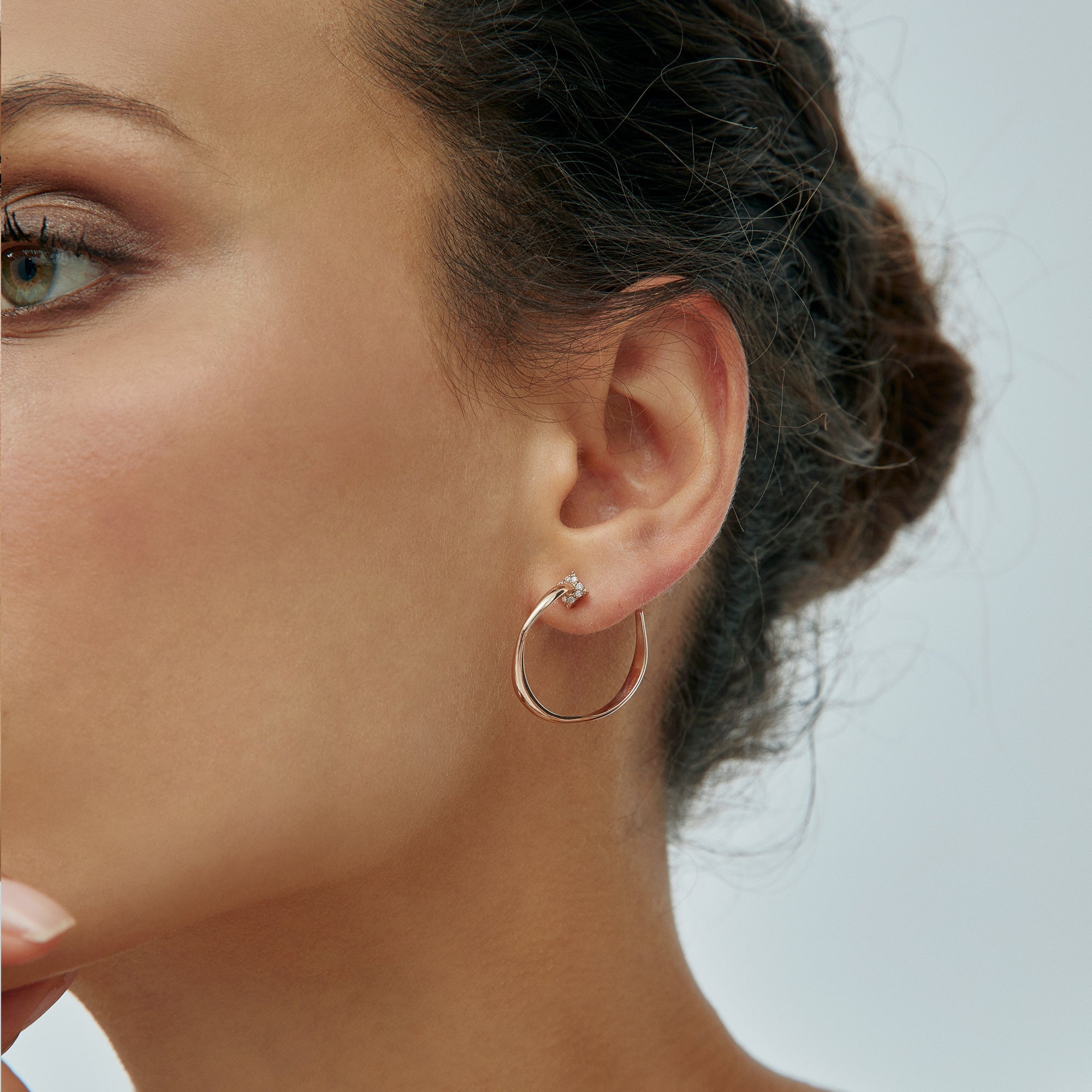 Serenity Hoop Earrings - Velovis & Co.