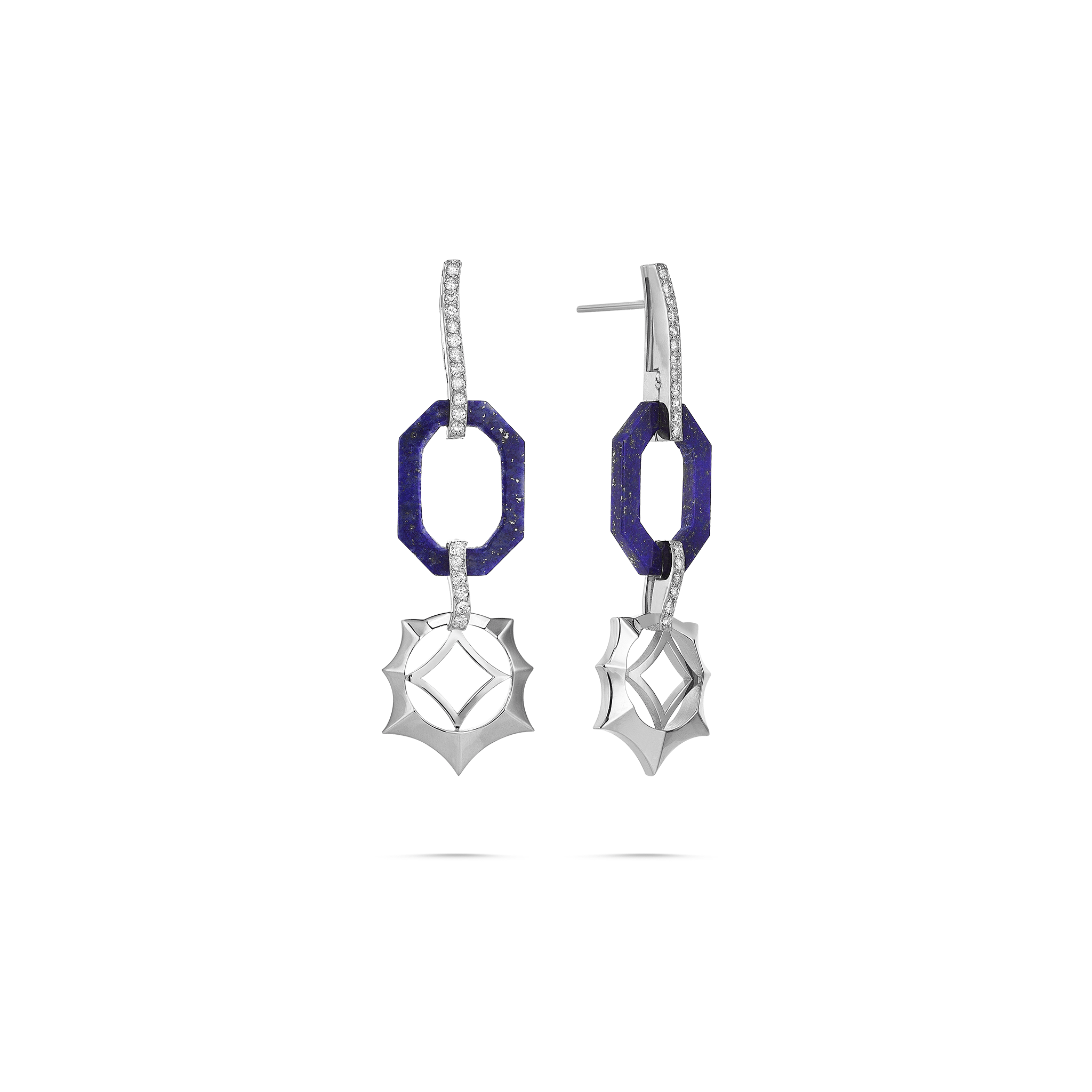 Solar Lapis Earring - Velovis & Co.