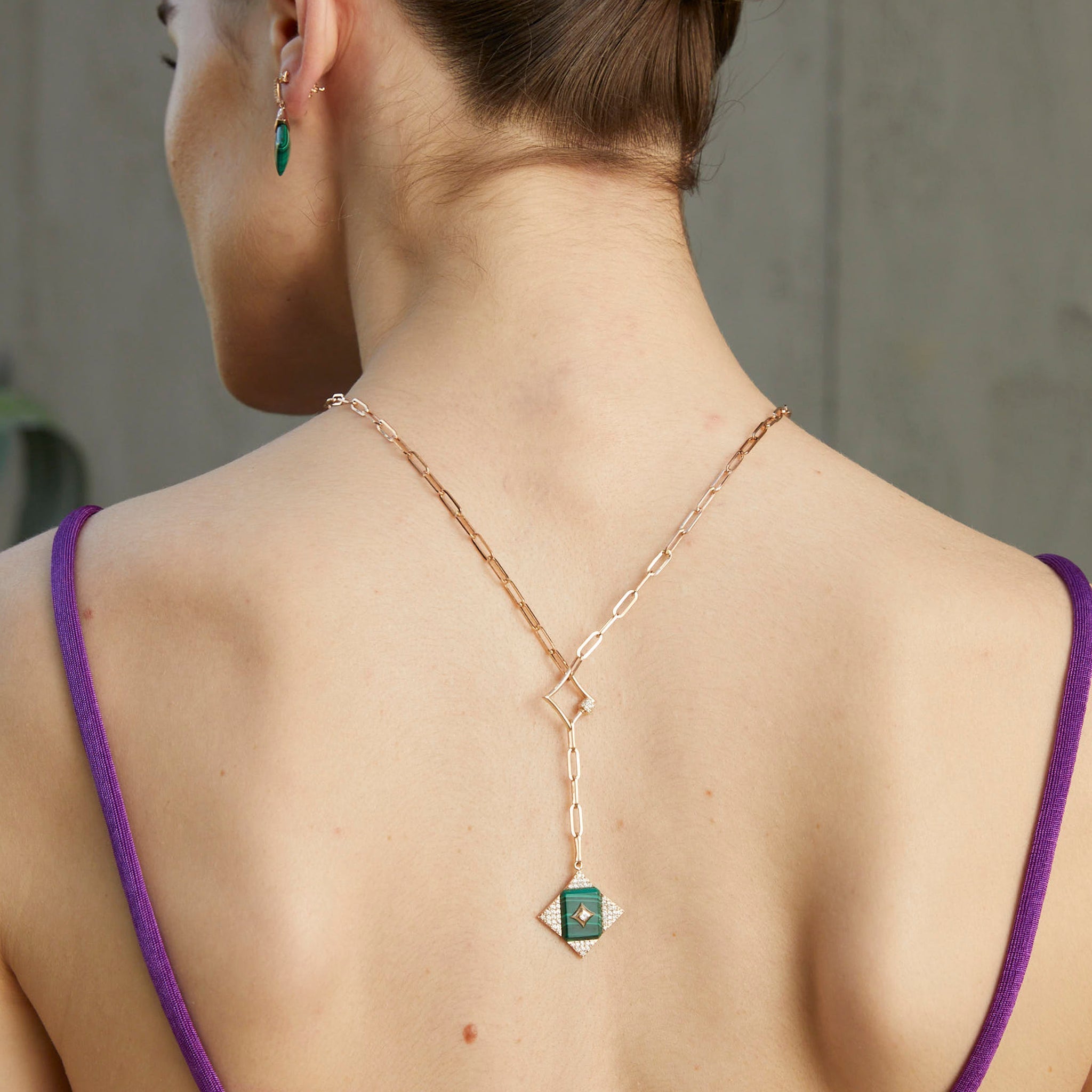 Velovis Star Malachite Necklace - Velovis & Co.