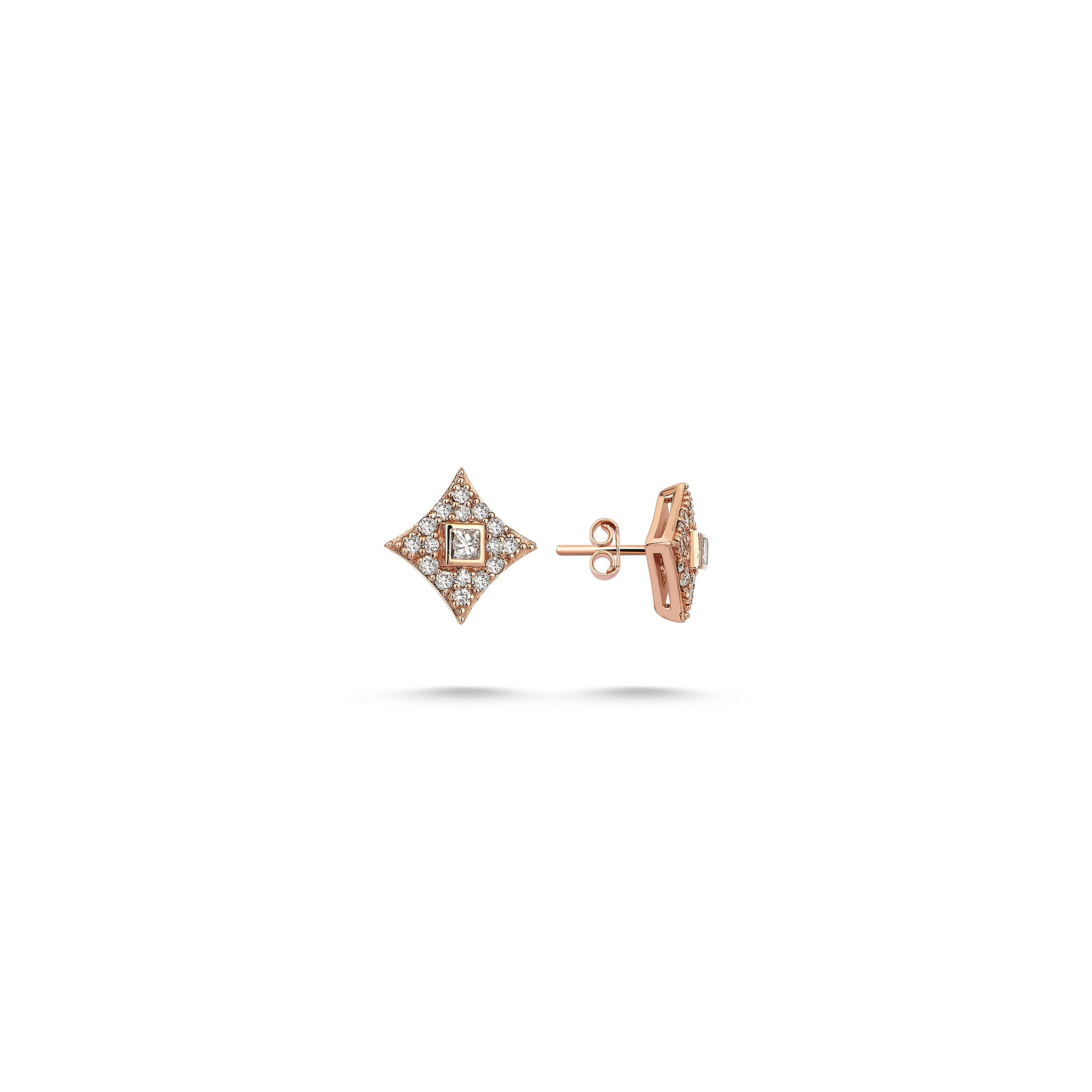 Diamond Star Stud Earring - Velovis & Co.