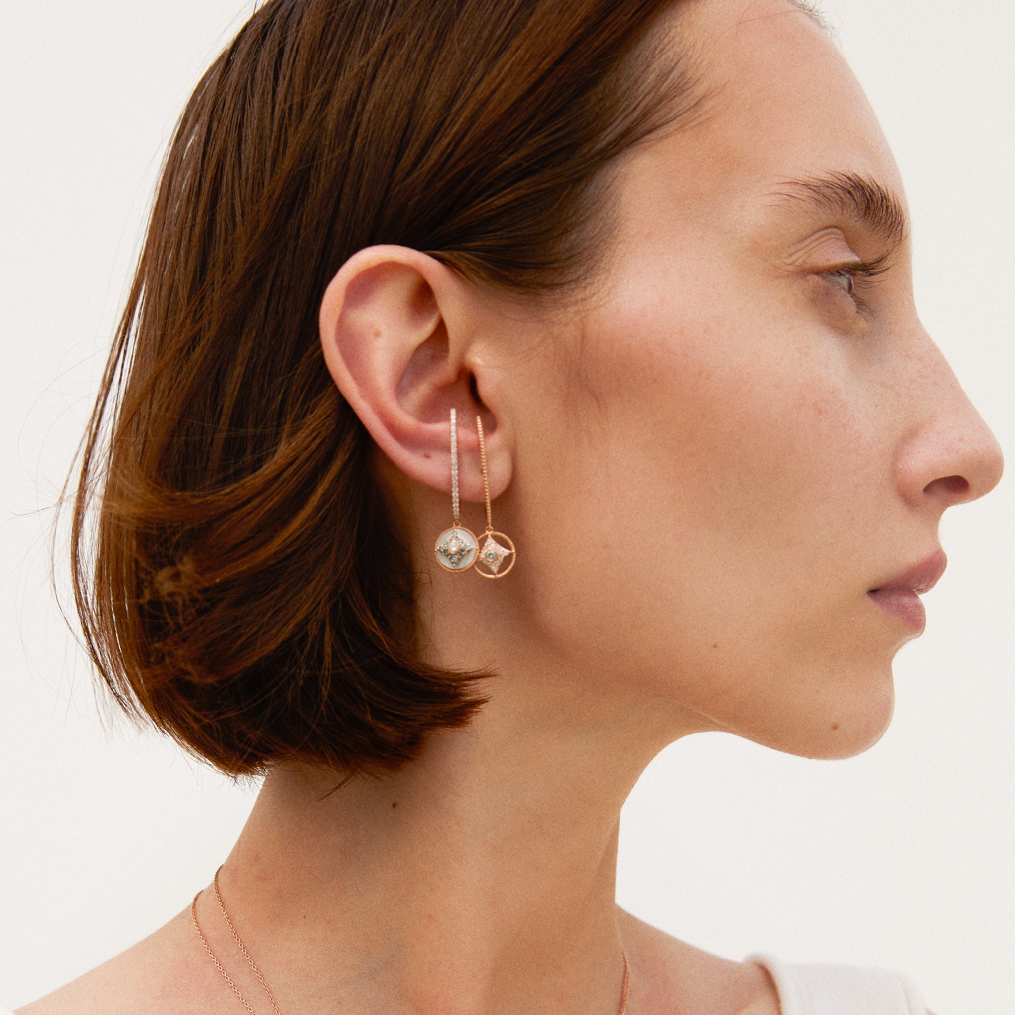 Harmony Malachite Earring - Velovis & Co.