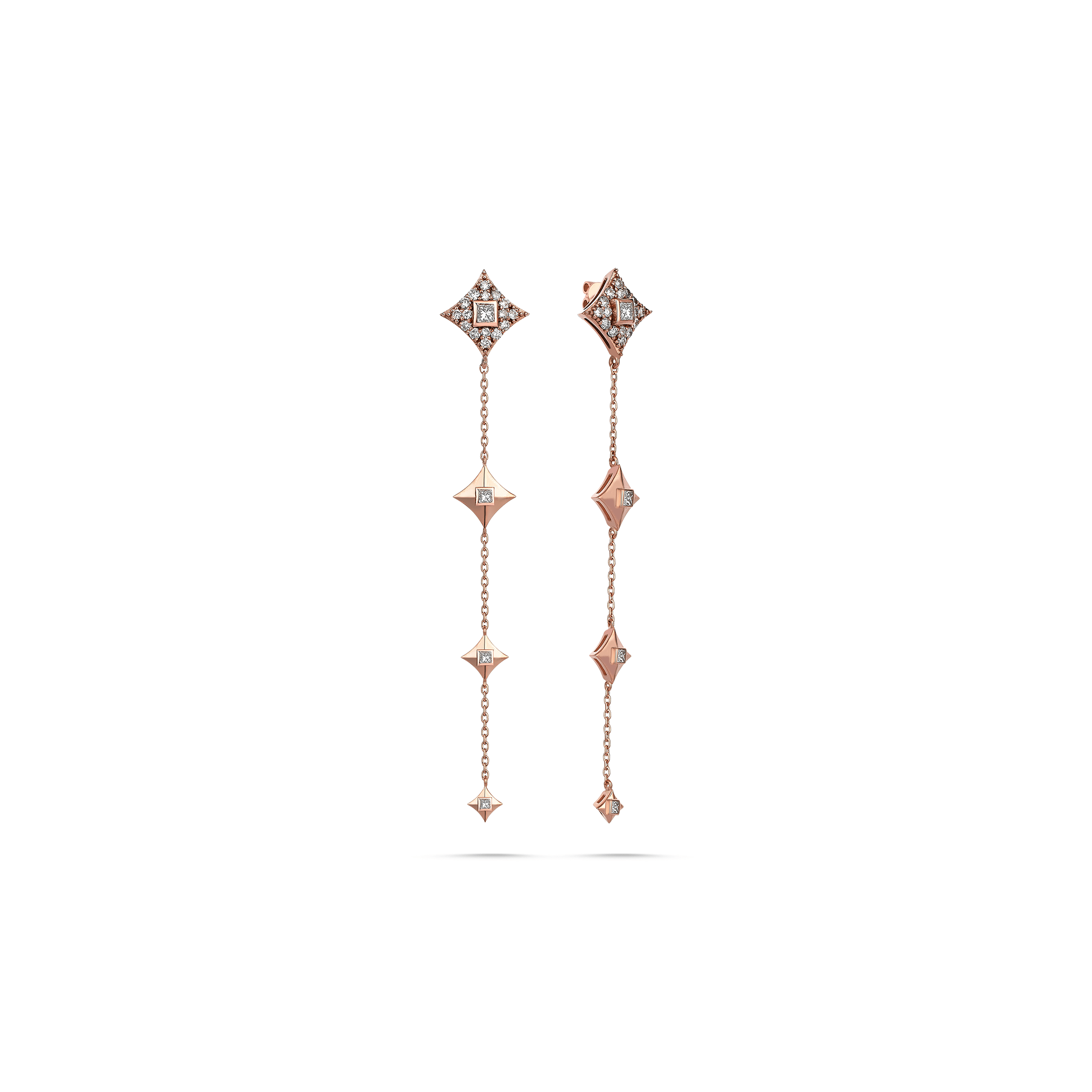 Icon Earring Rosegold - Velovis & Co.