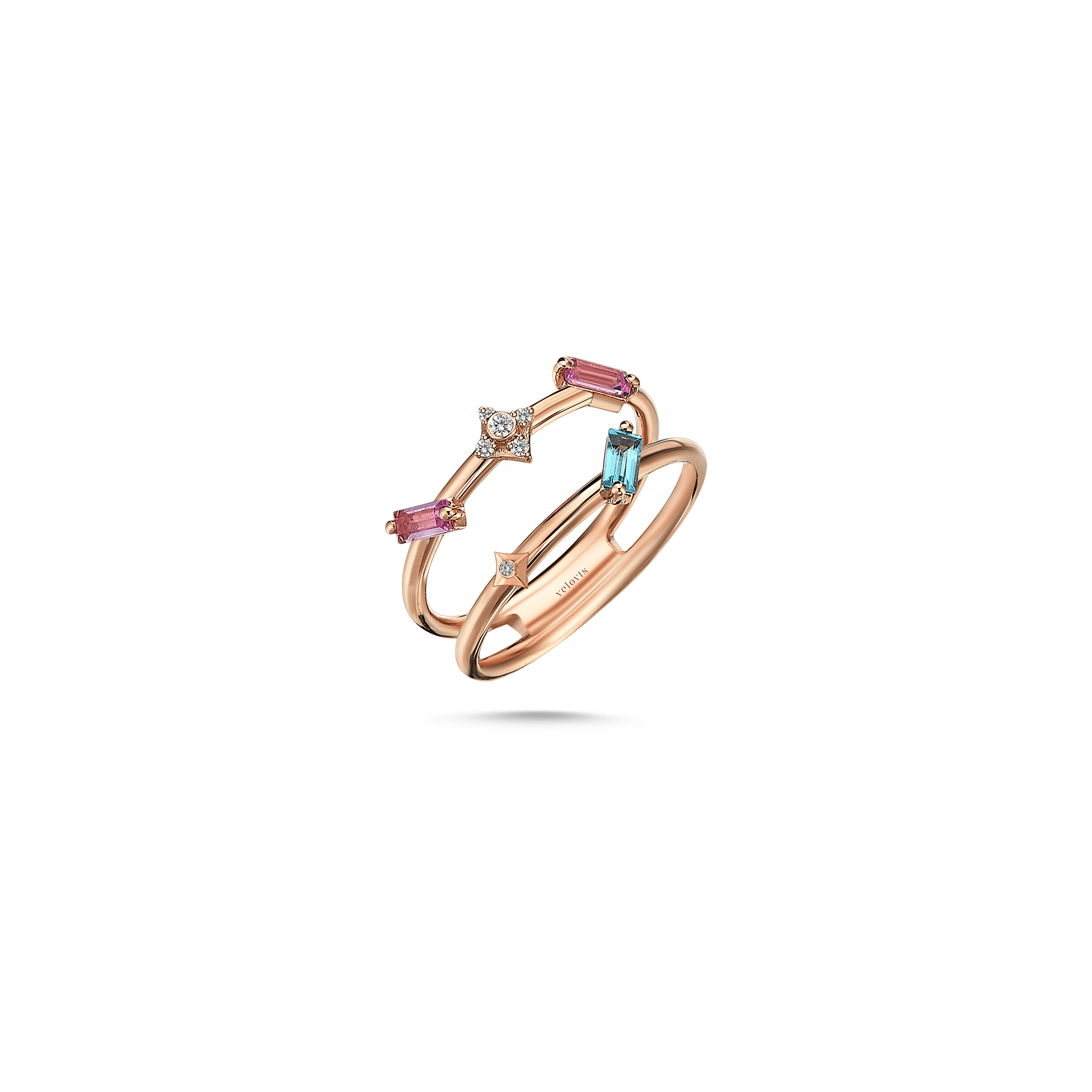 Labyrinth Ring Rosegold - Velovis & Co.