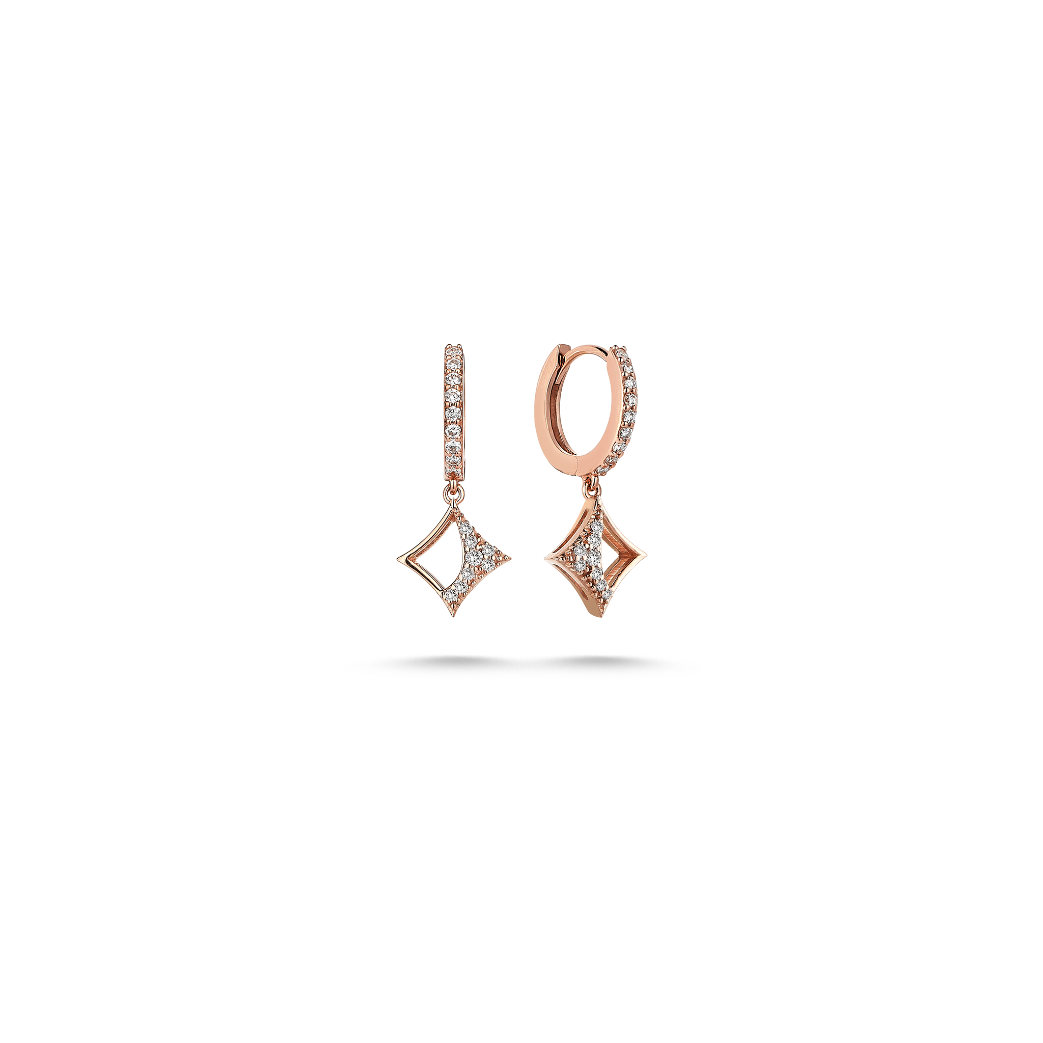 Loop Earring Rosegold - Velovis & Co.