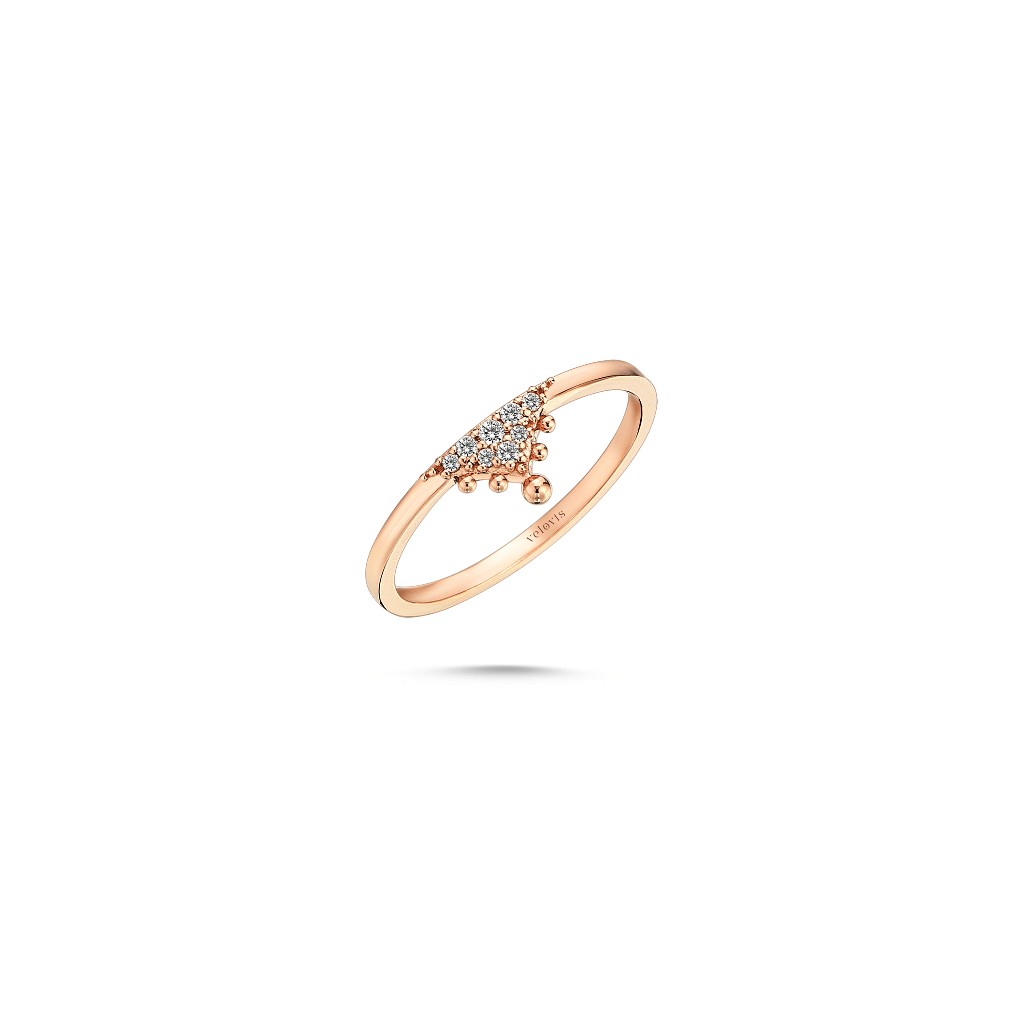 Mini Splendid Ring Rosegold - Velovis & Co.